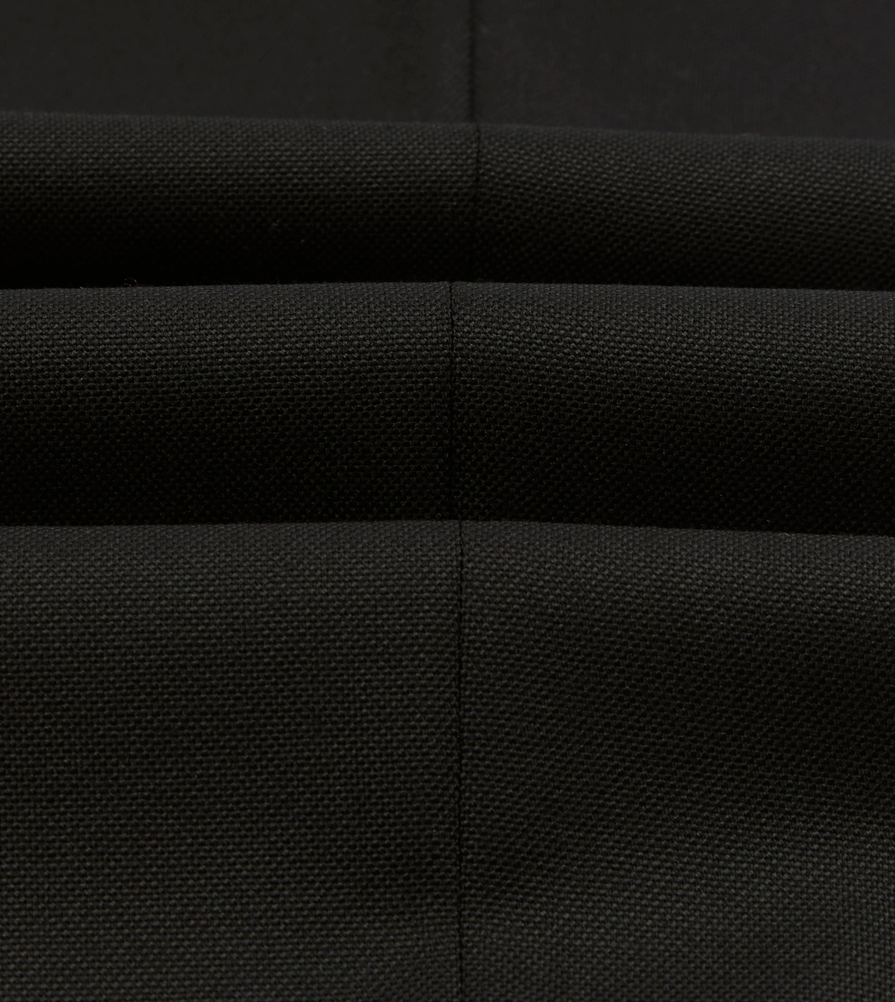 Black Fresco® Wool Single-Pleat Trouser - Image 2