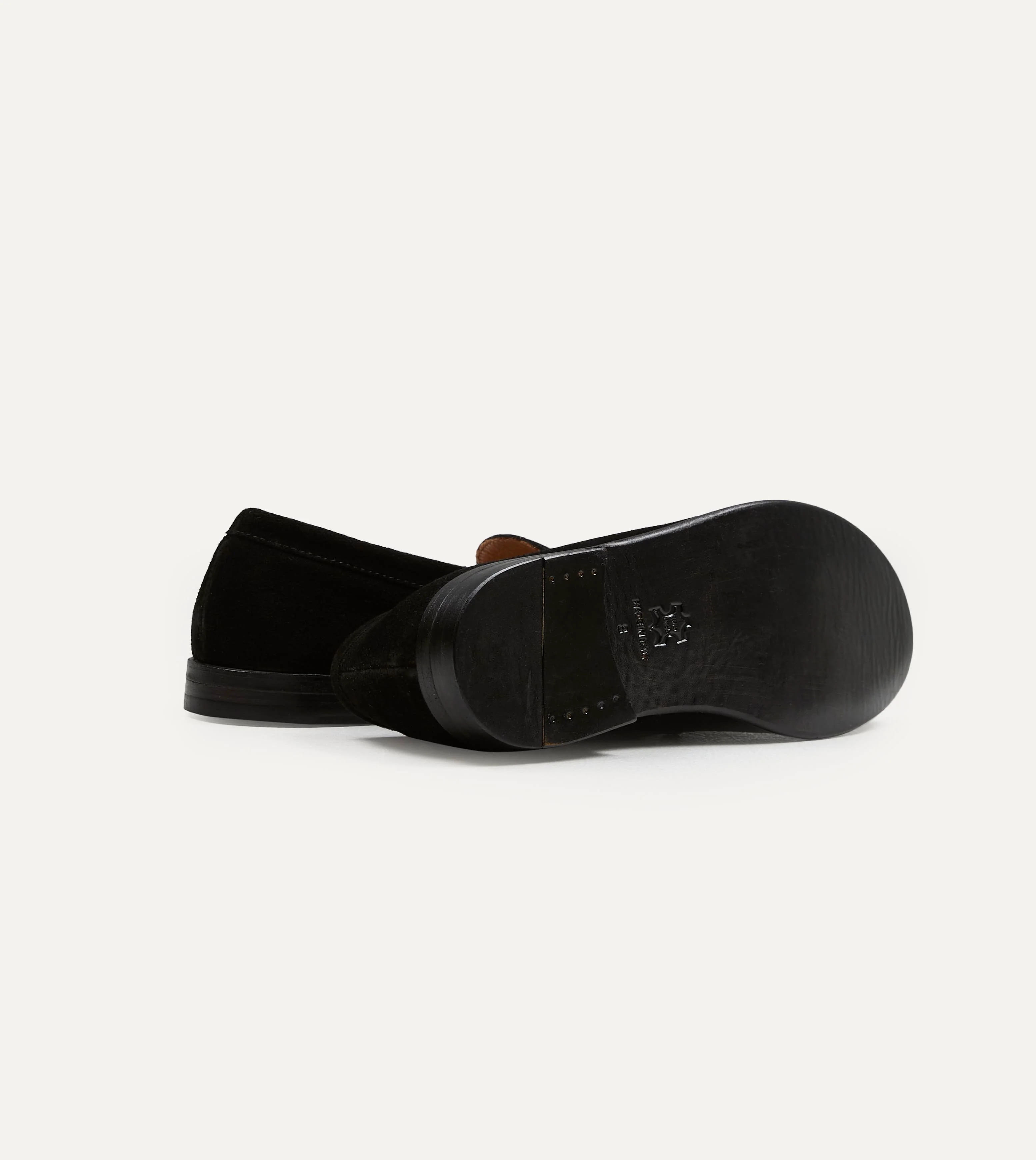 Black Suede Henri Summer Loafer - Image 3