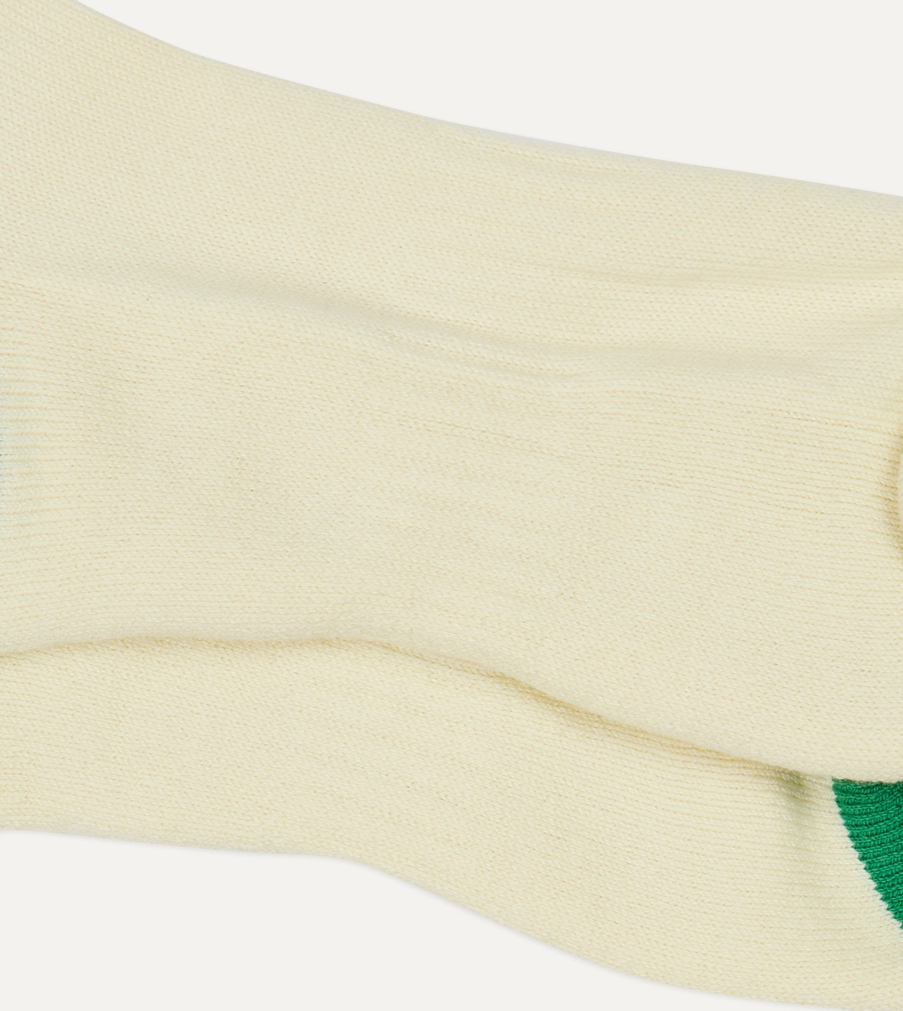 Blue, Green and Navy Striped Sport Socks - Image 2