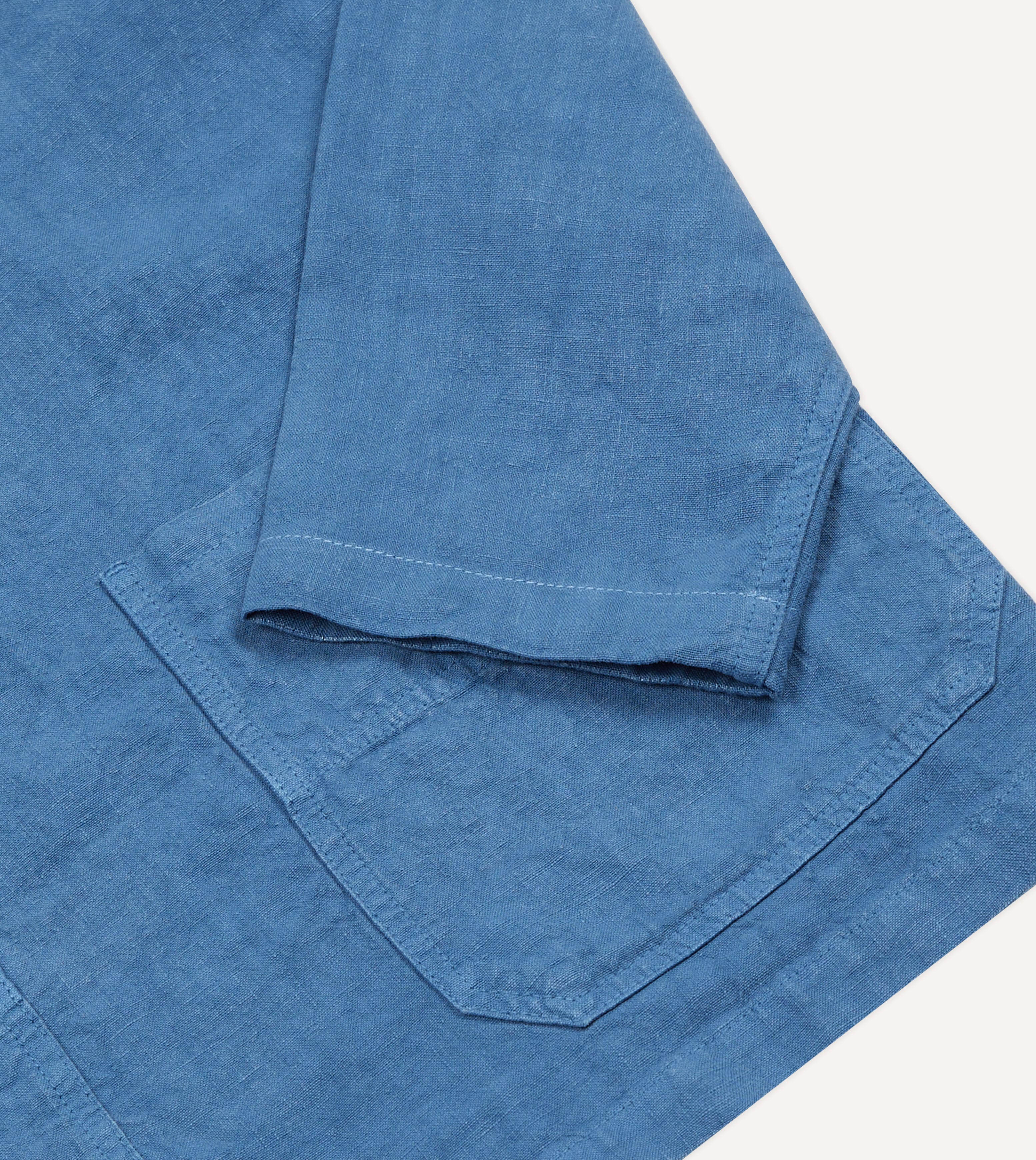 Blue Linen Smock - Image 4