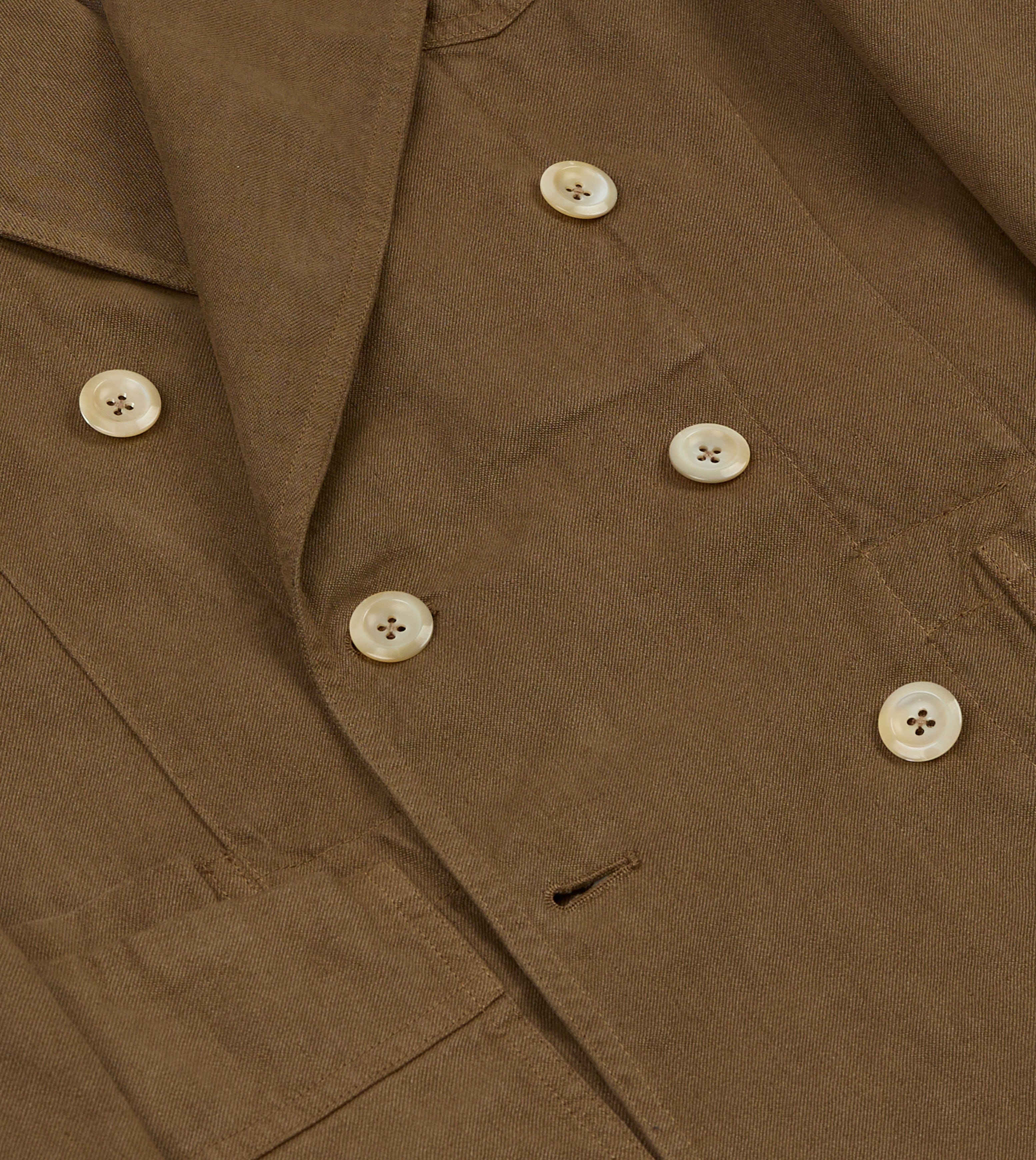 Brown Linen Gabardine Games Blazer Mk. III - Image 6