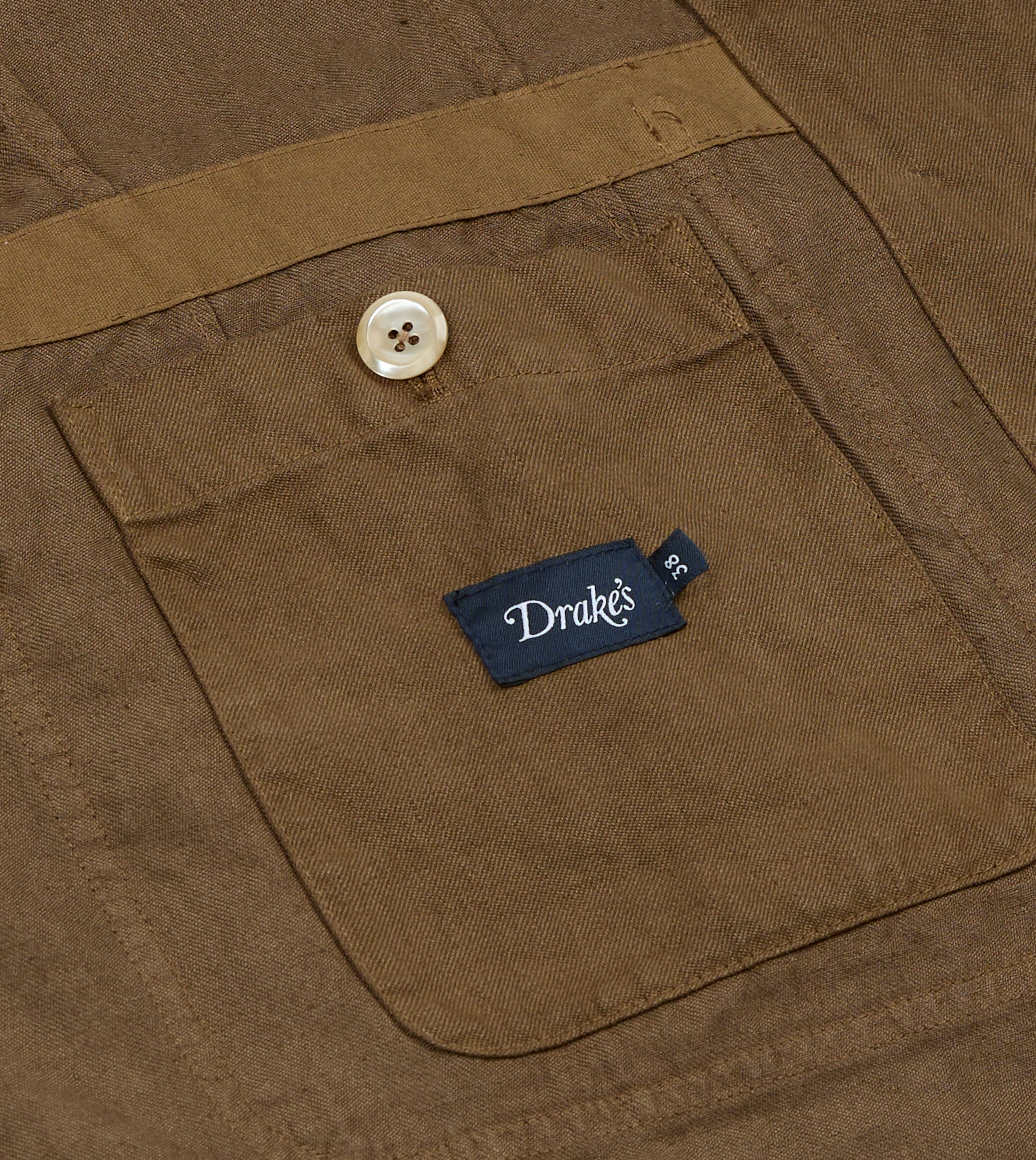 Brown Linen Gabardine Games Blazer Mk. III - Image 8
