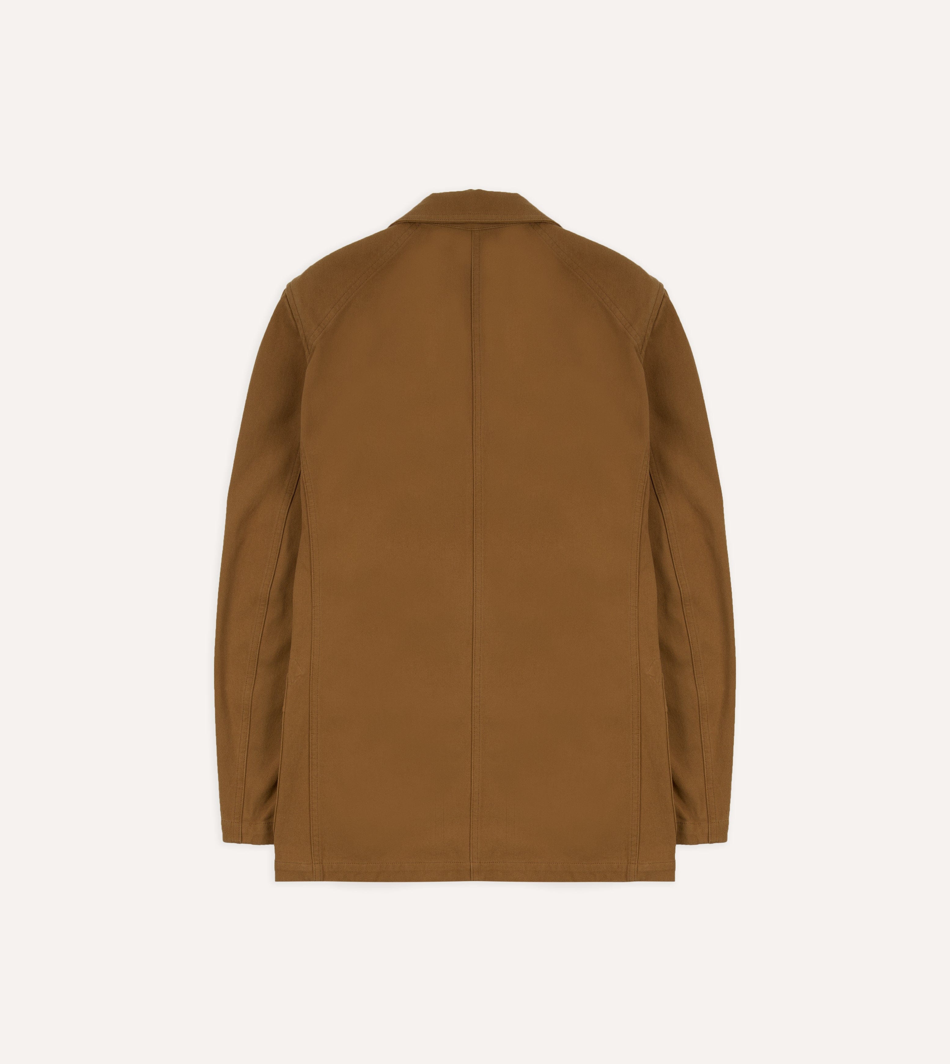 Camel Cotton Twill Field Games Blazer - Image 10