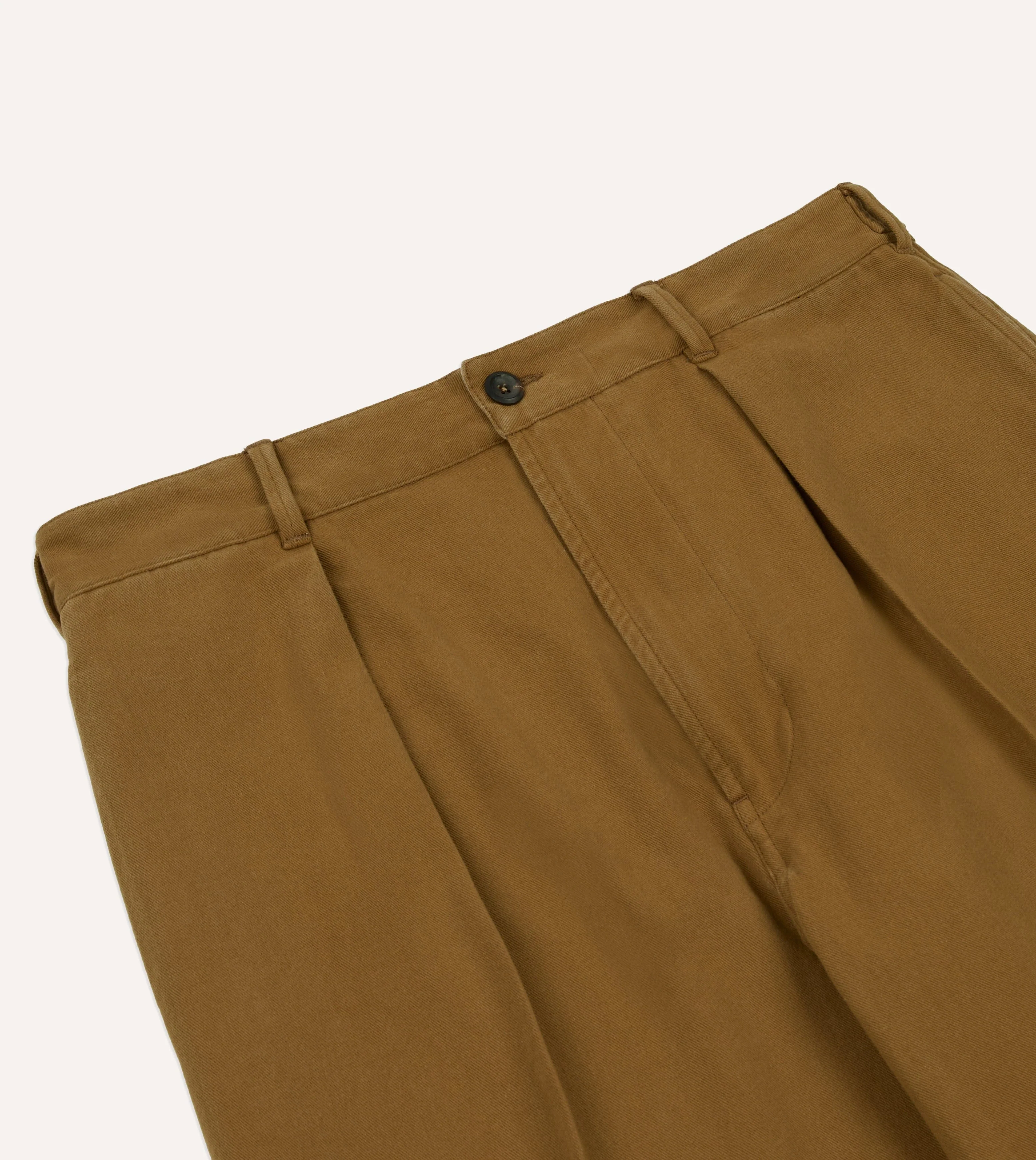 Camel Cotton Twill Field Games Trouser - Image 4