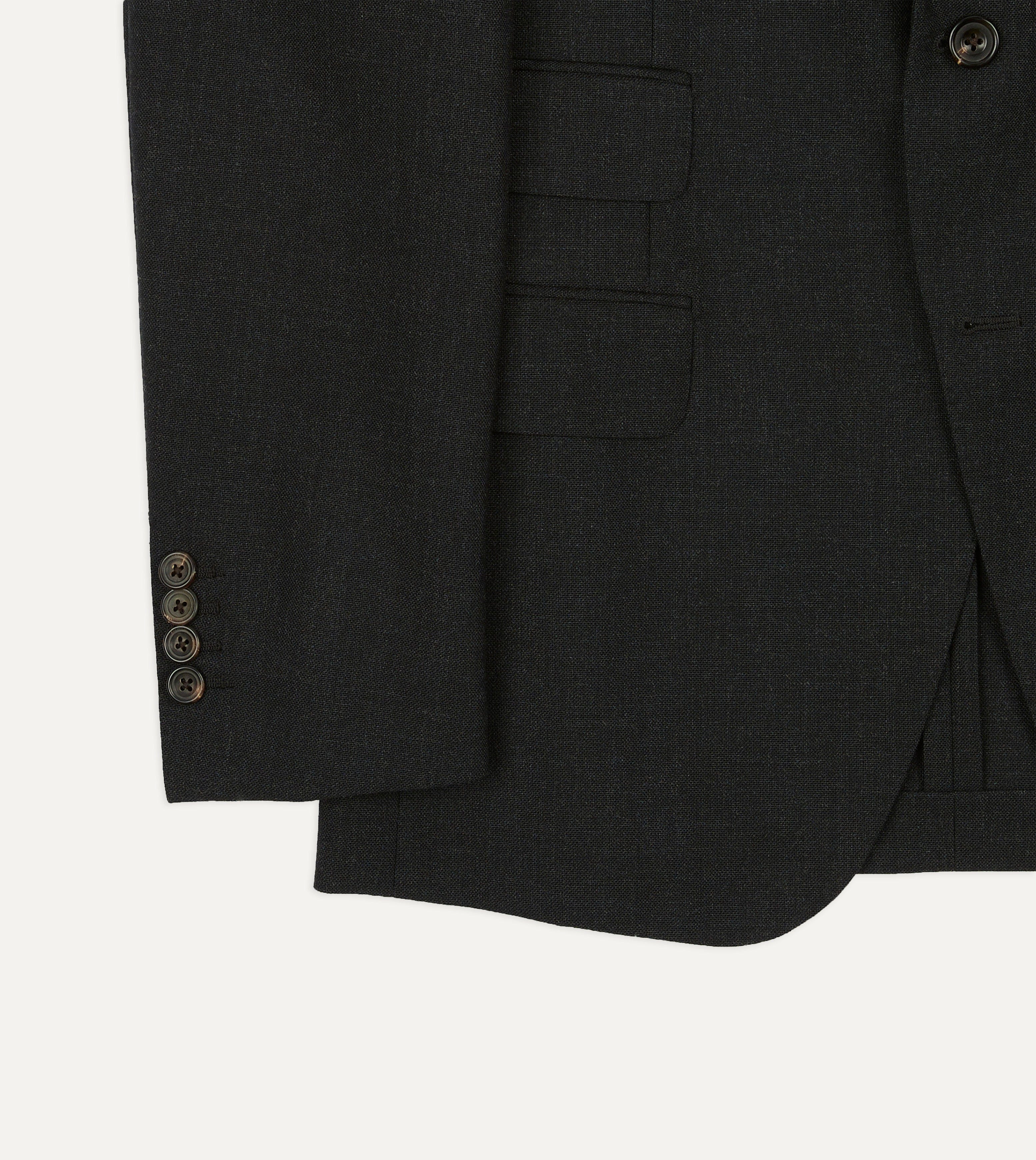 Charcoal Fresco® Wool Tailored Jacket - Image 6