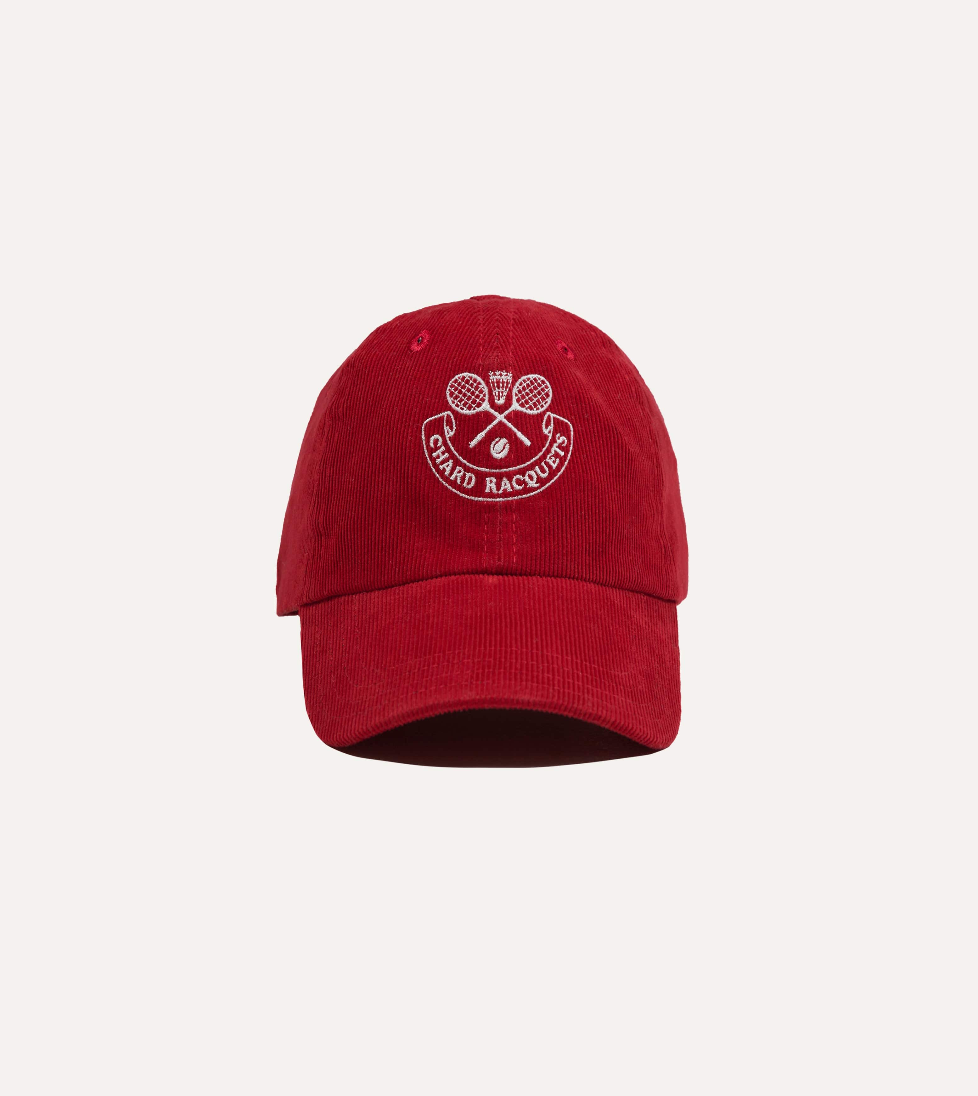 Chard Racquets Corduroy Baseball Cap - Image 2