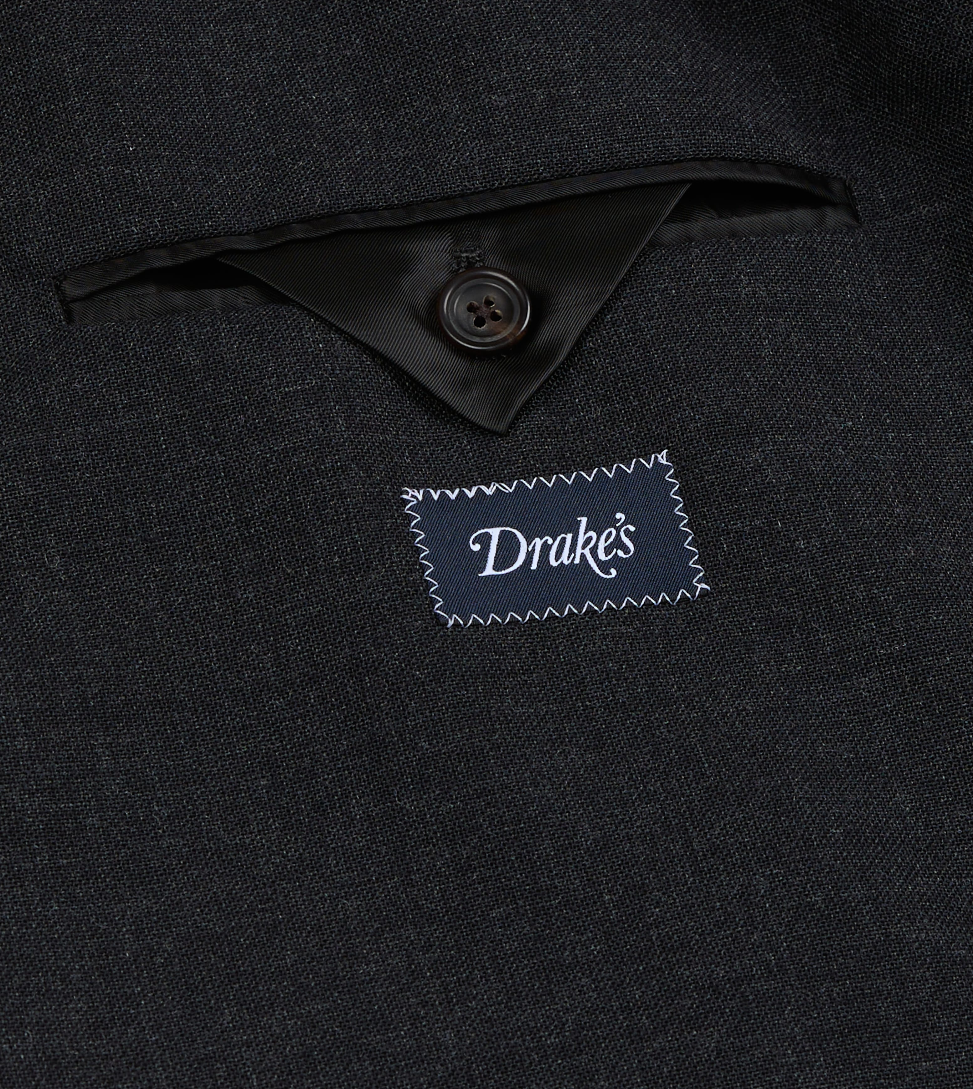 Dark Grey Fresco® Wool Tailored Jacket - Image 8