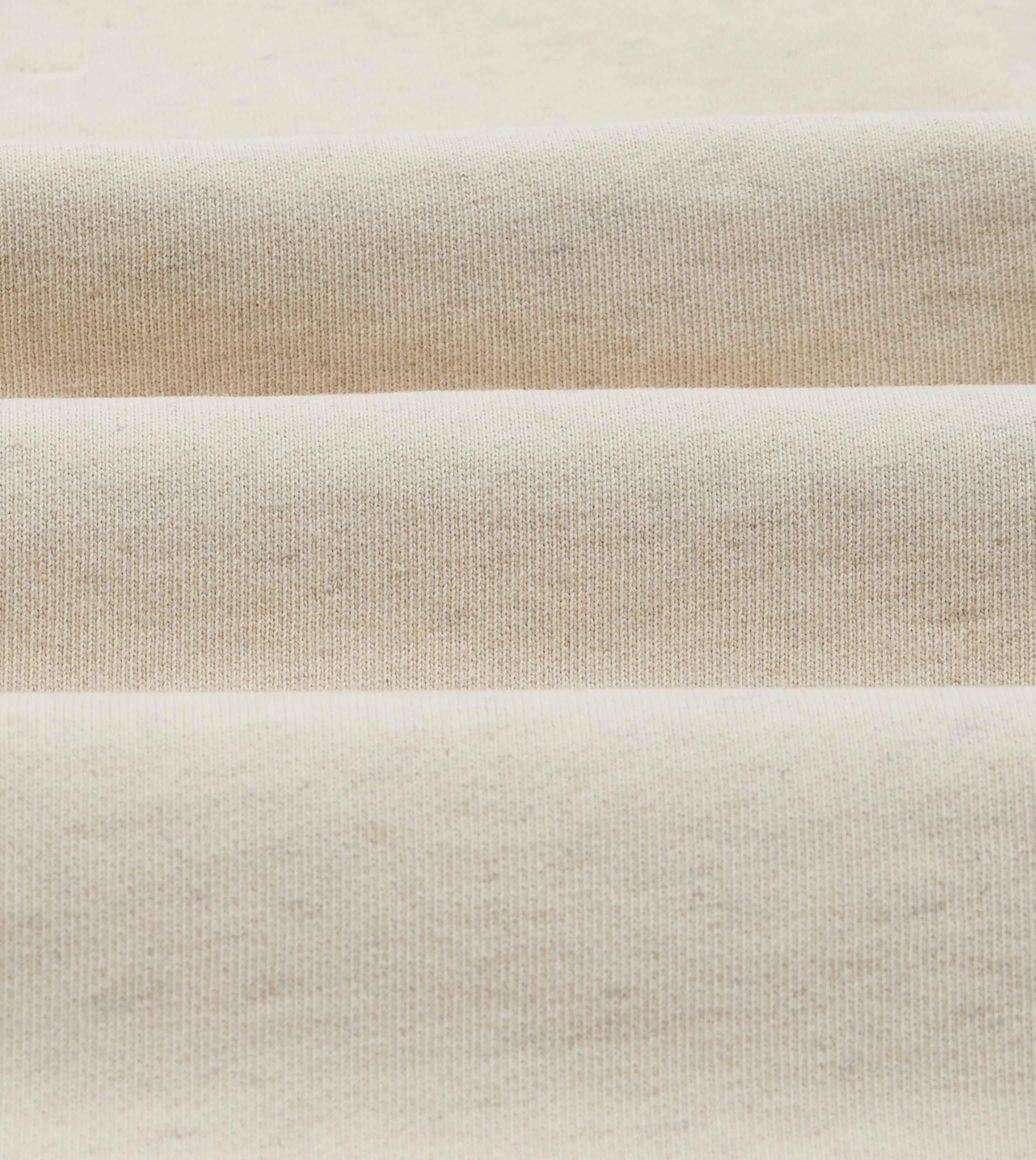 Ecru Cotton-Hemp Smock Sweatshirt - Image 3
