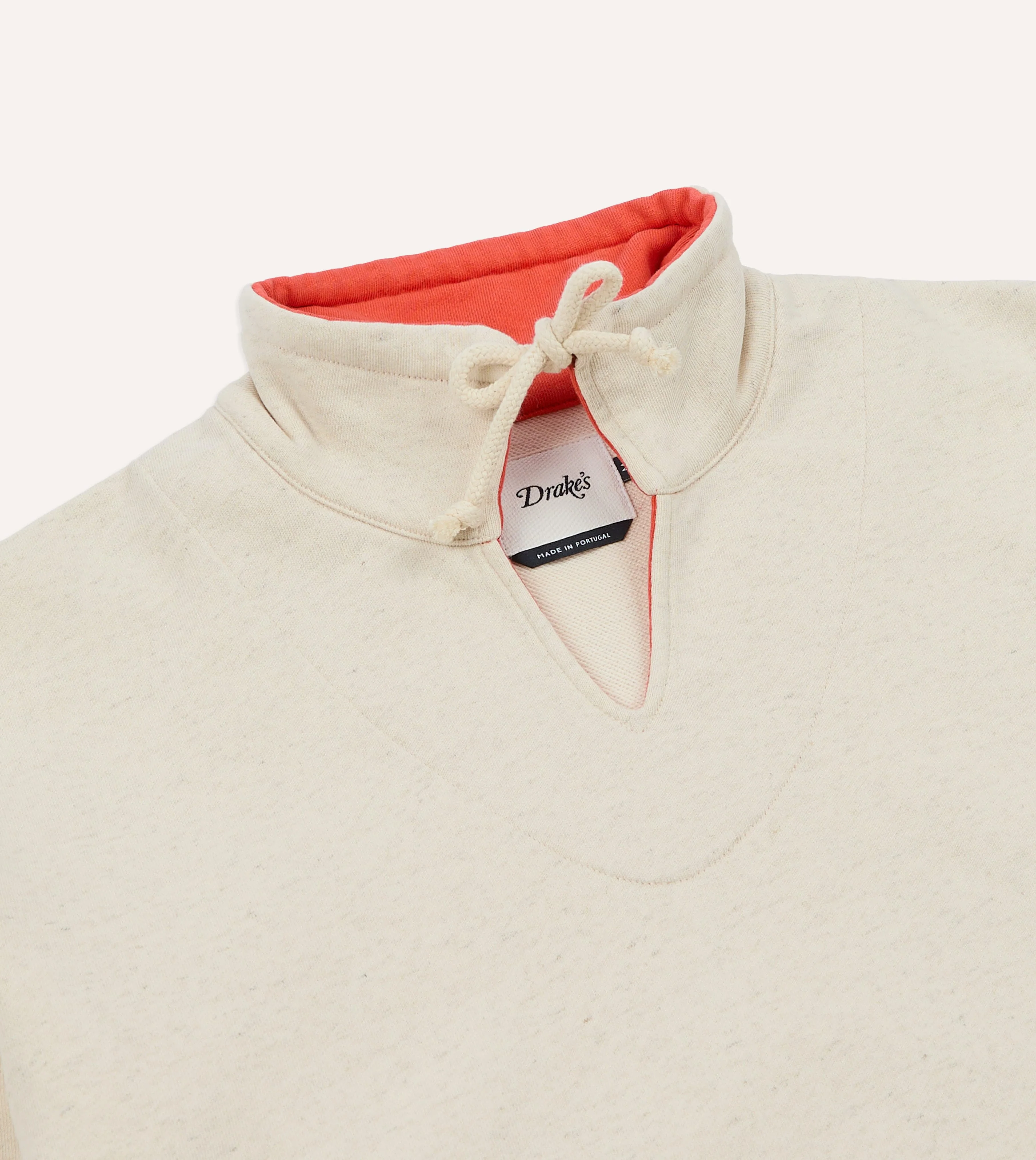 Ecru Cotton-Hemp Smock Sweatshirt - Image 5