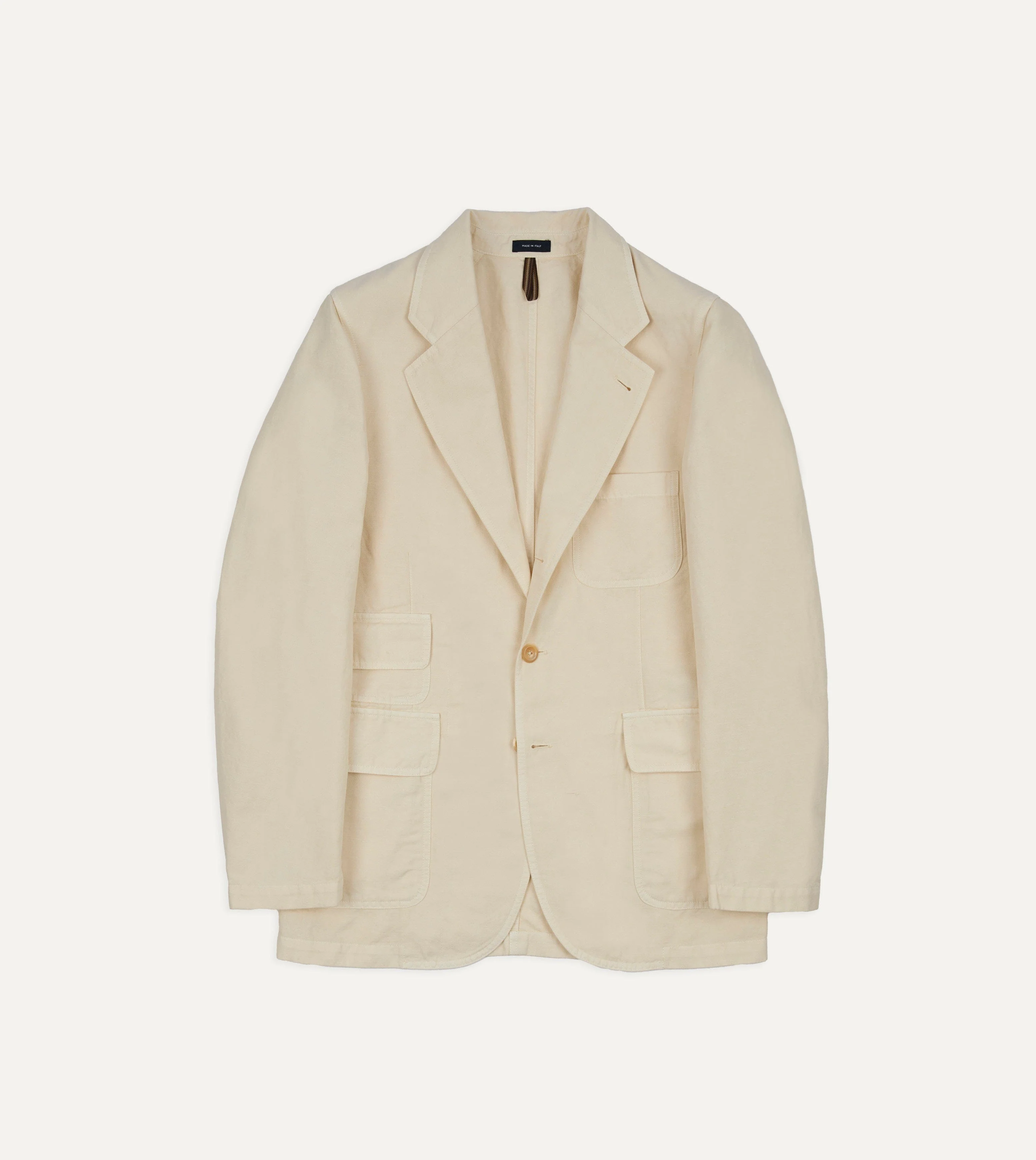 Ecru Cotton-Linen Games Blazer Mk. IV