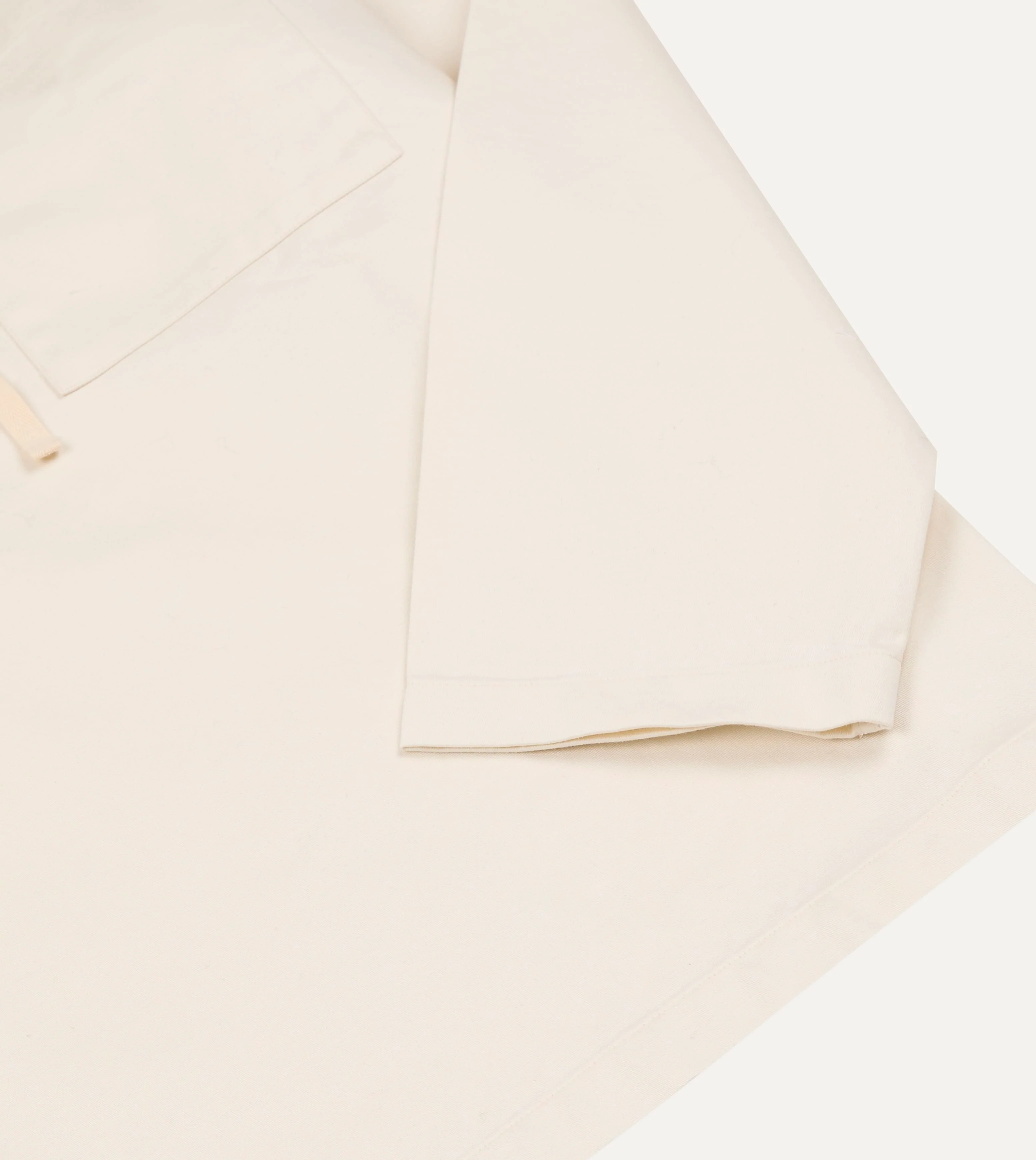Ecru Cotton Tie Front Smock - Image 6