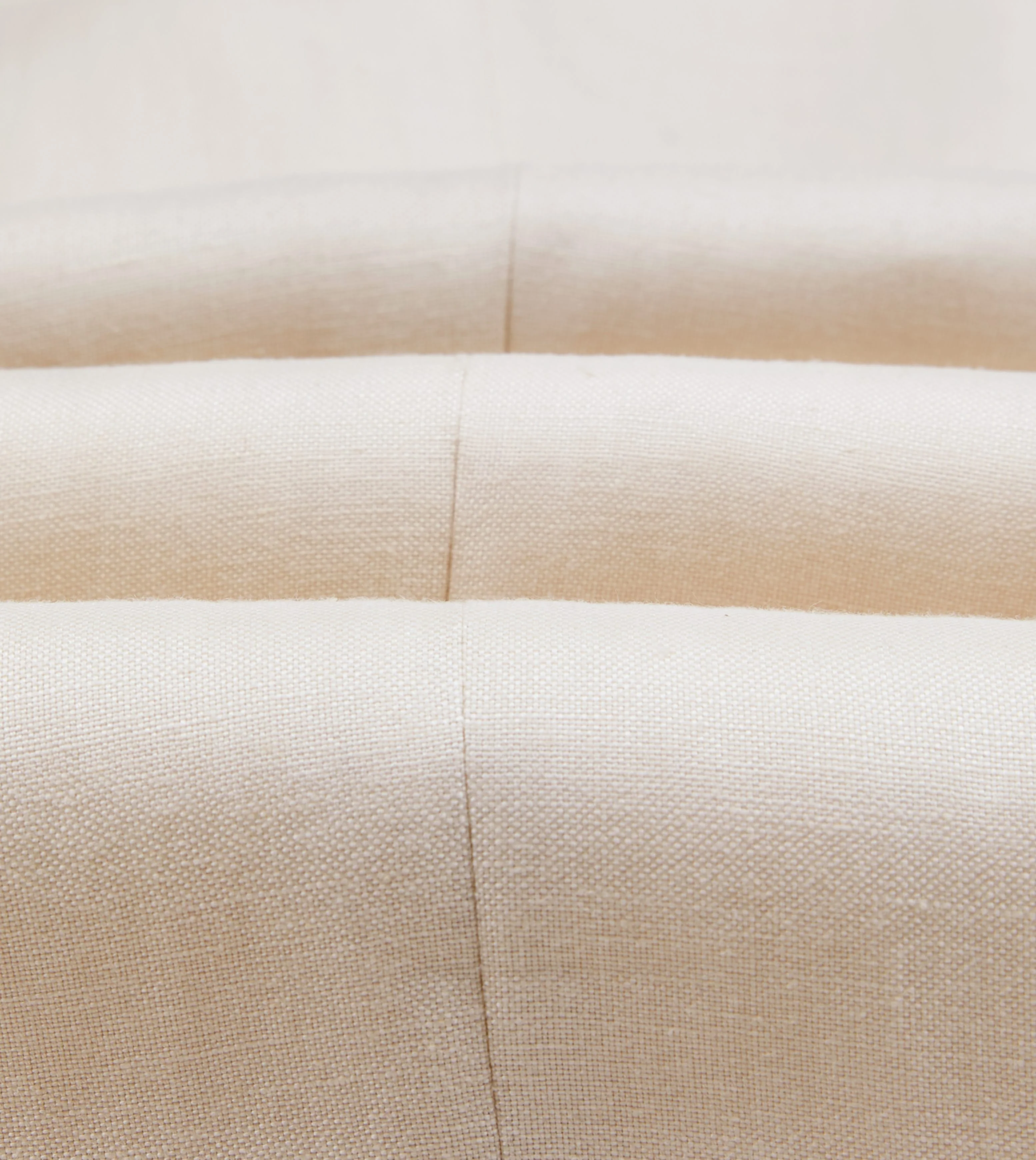 Ecru Ramie-Canapa Single-Pleat Trouser - Image 2