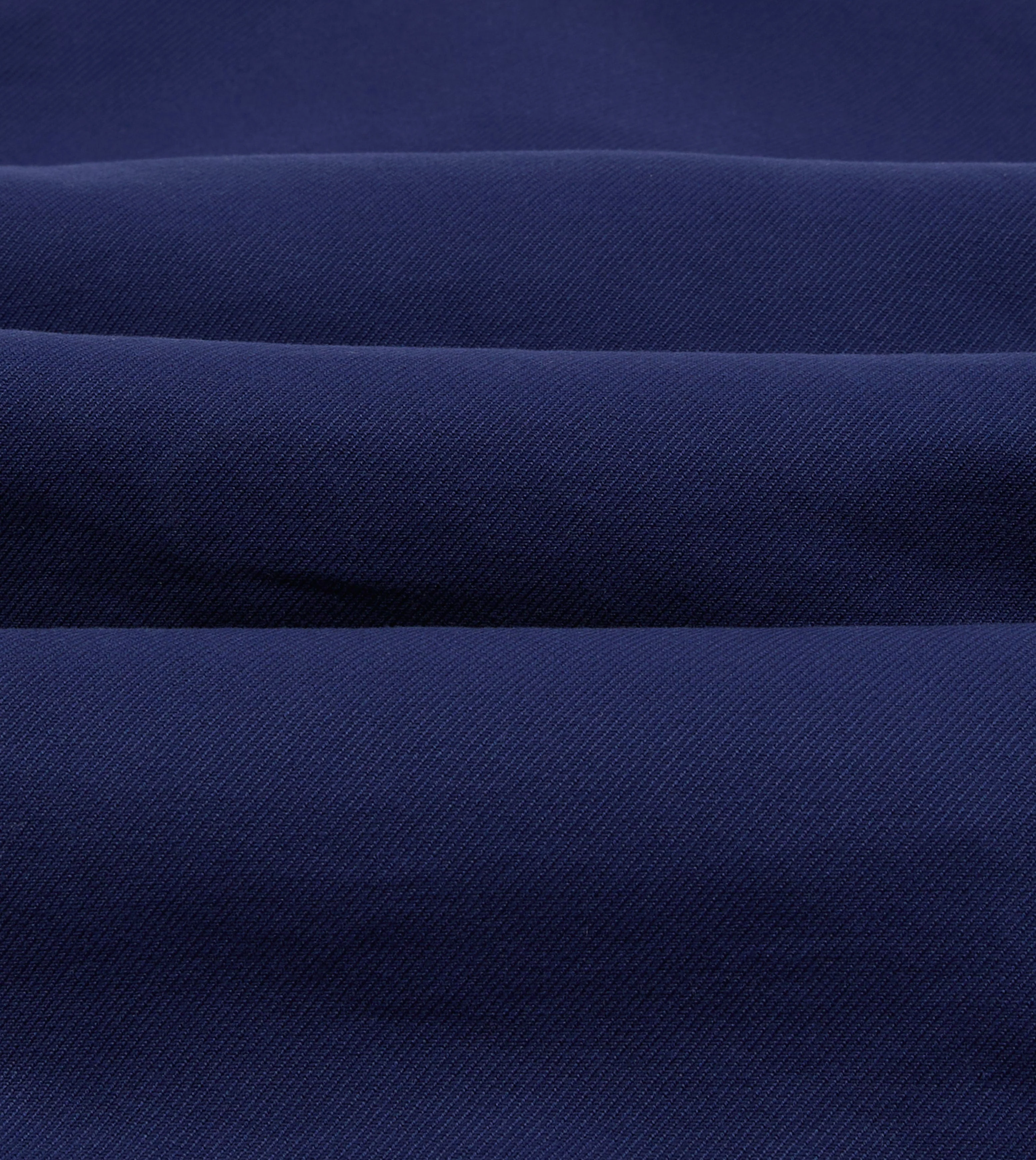 French Blue Cotton Serge Double-Breasted Chore Coat - Image 3