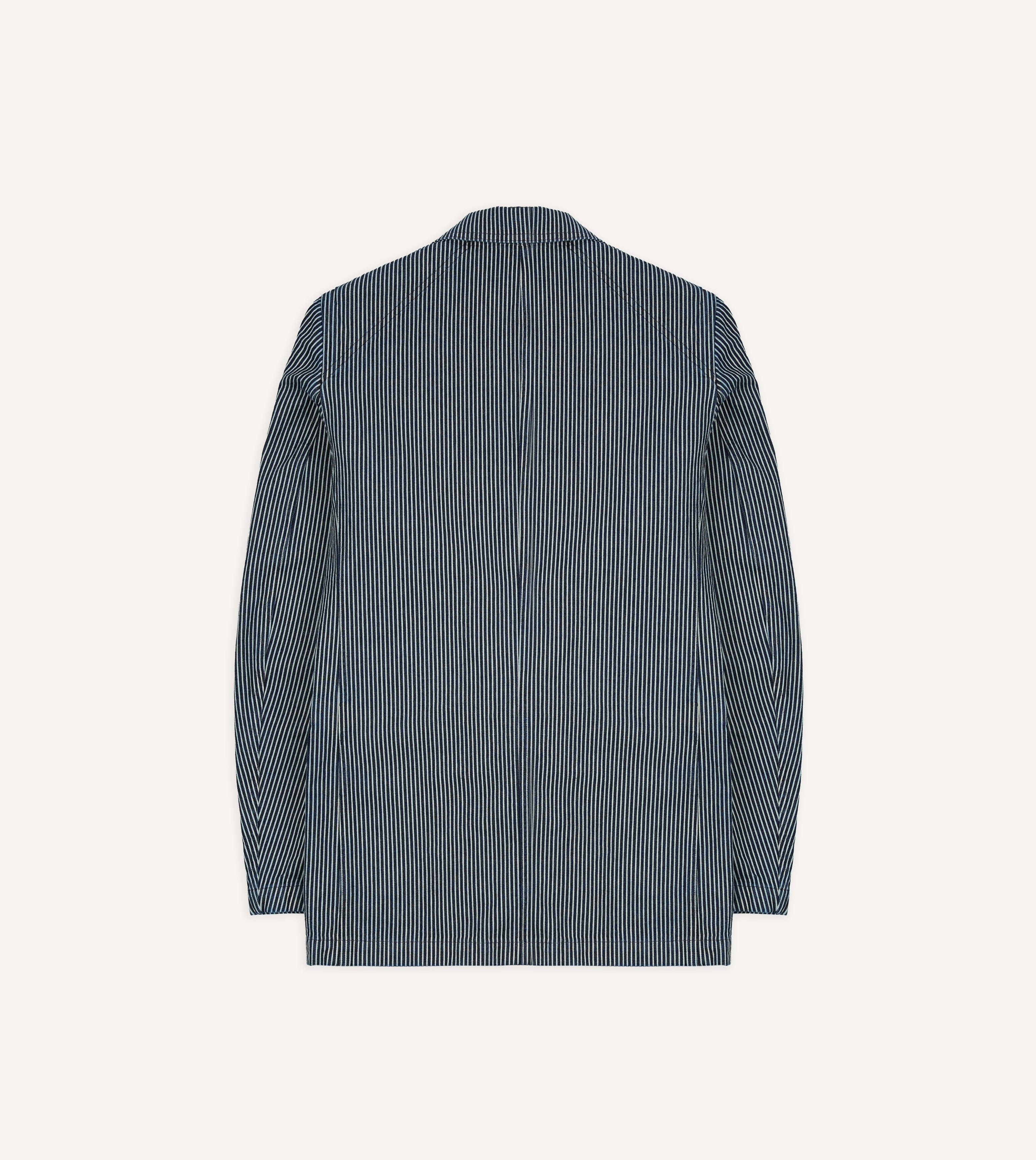 Indigo Hickory Stripe Games Blazer Mk. IV - Image 9