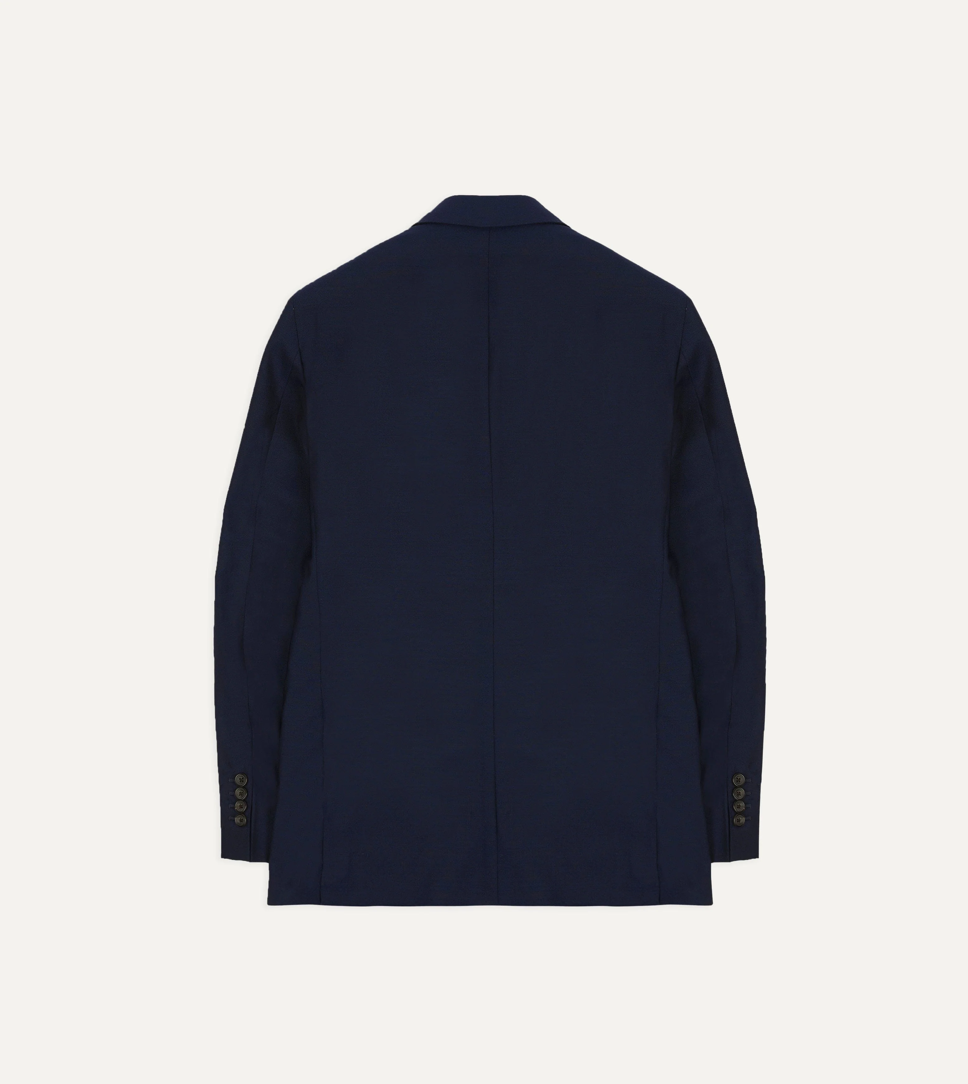Light Navy Fresco Lite® Wool Tailored Jacket - Image 8
