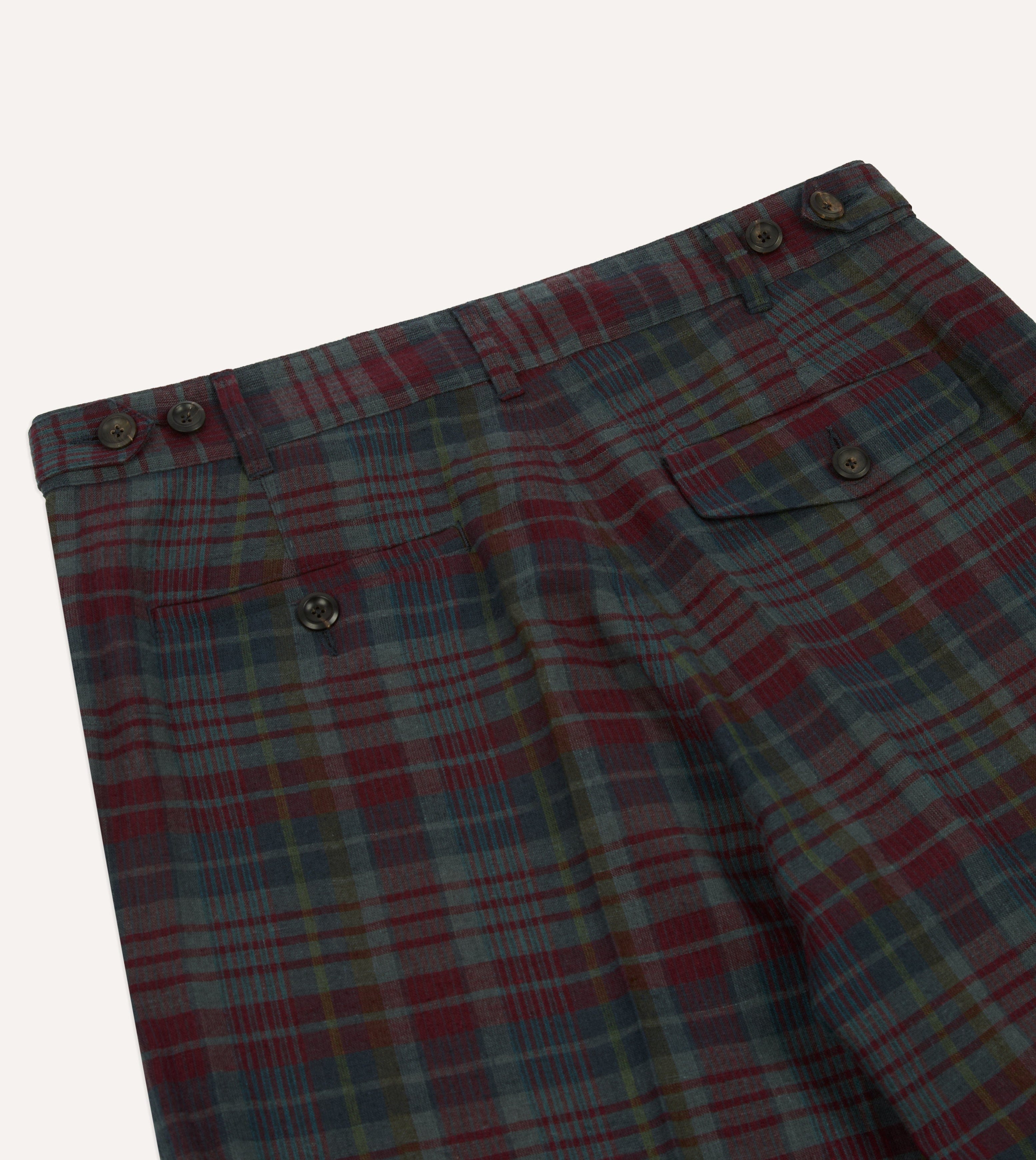 Madras Check Games Trouser - Image 7