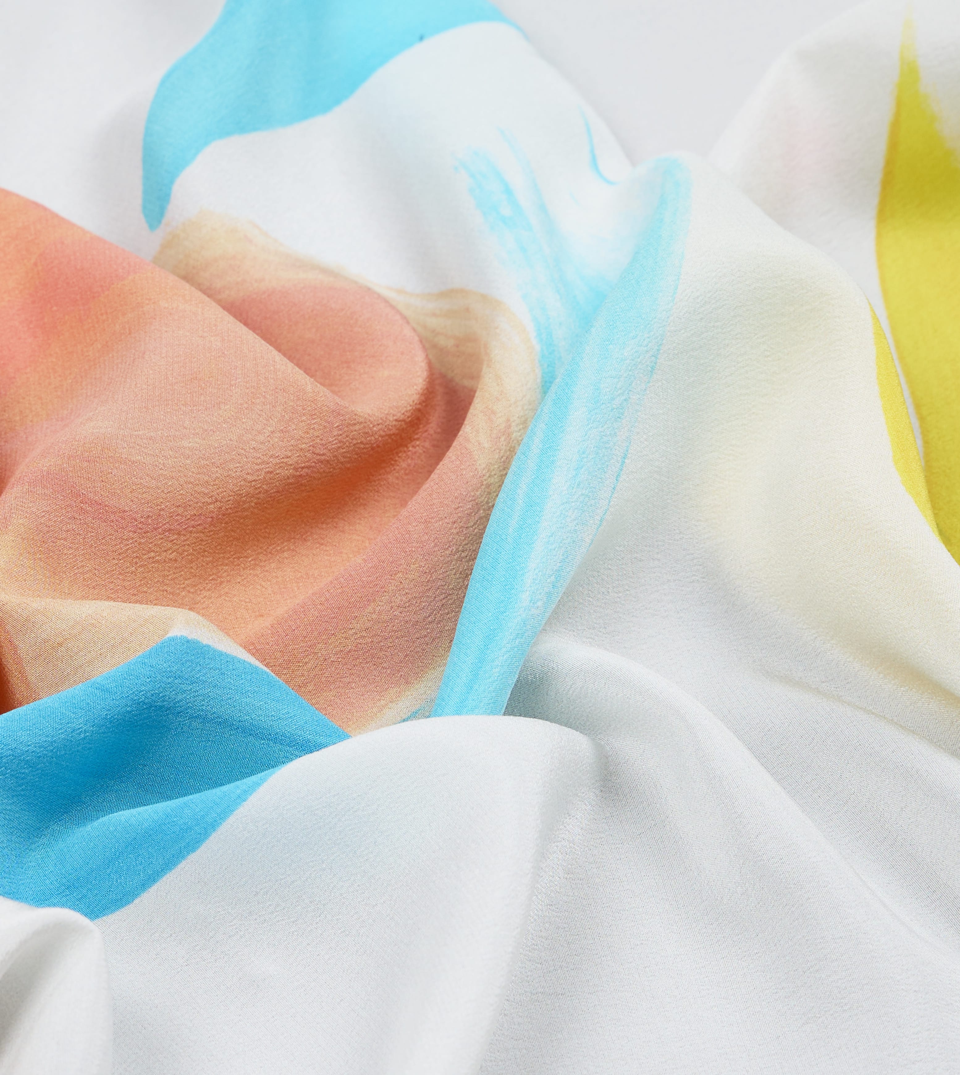 Mayumi Y. for Drake’s Brush Print Silk Bandana - Image 2