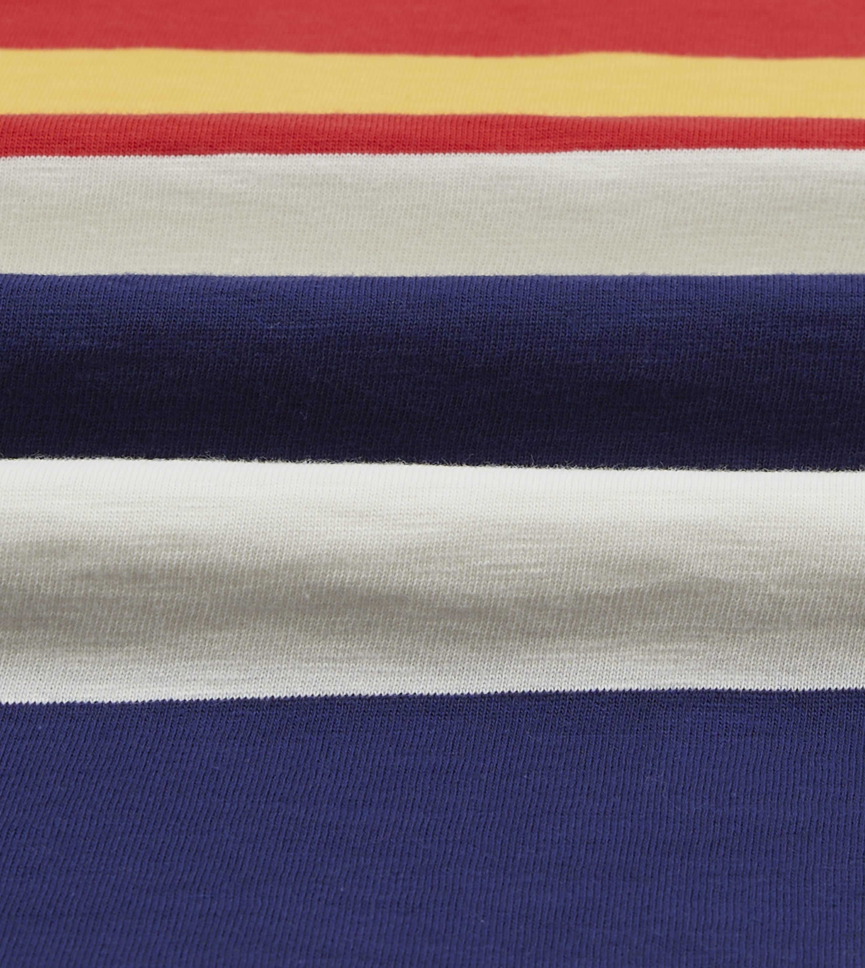 Multi Stripe Flamé Cotton Rugby Shirt - Image 2
