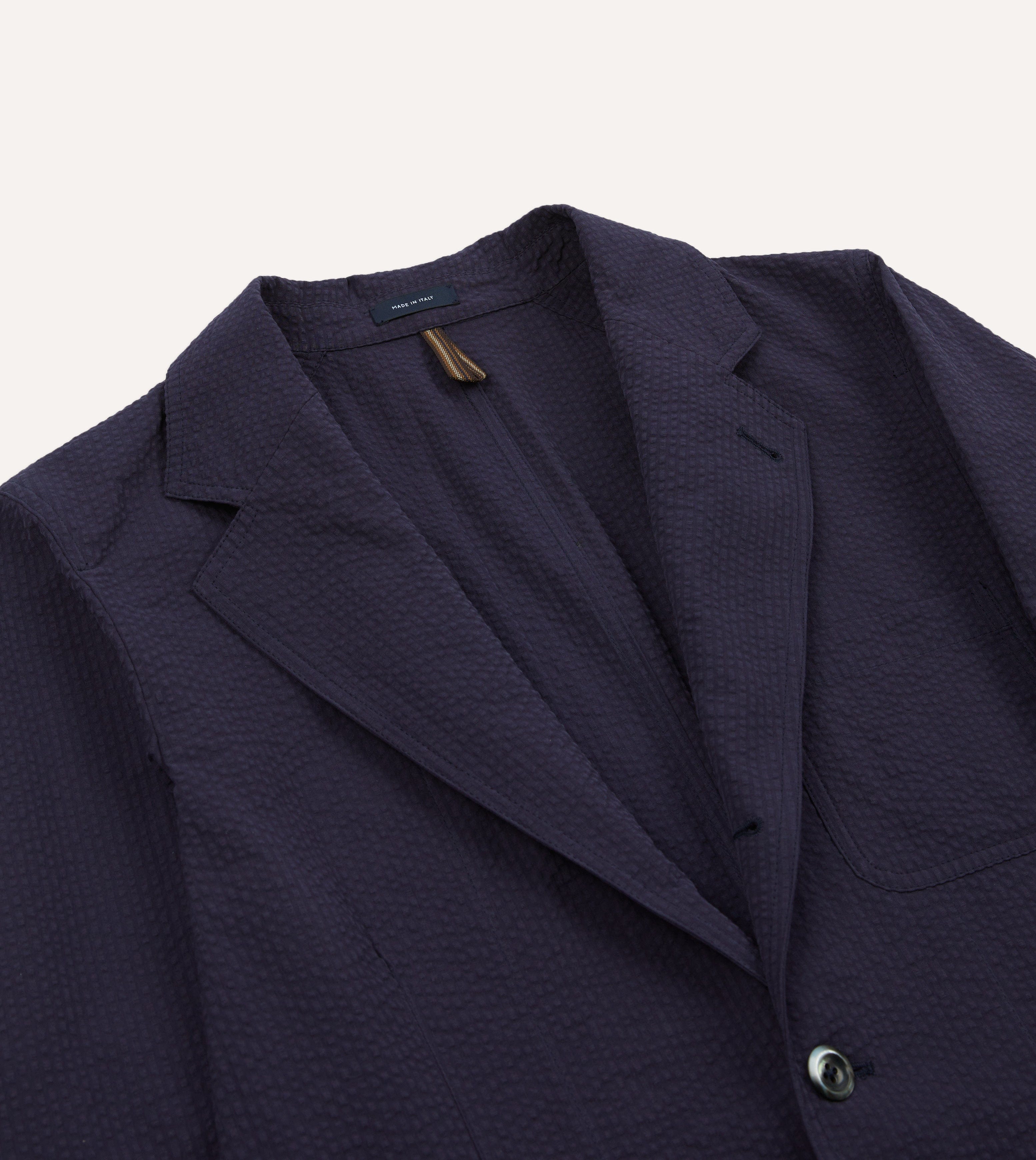 Navy Seersucker Games Blazer Mk. I - Image 4