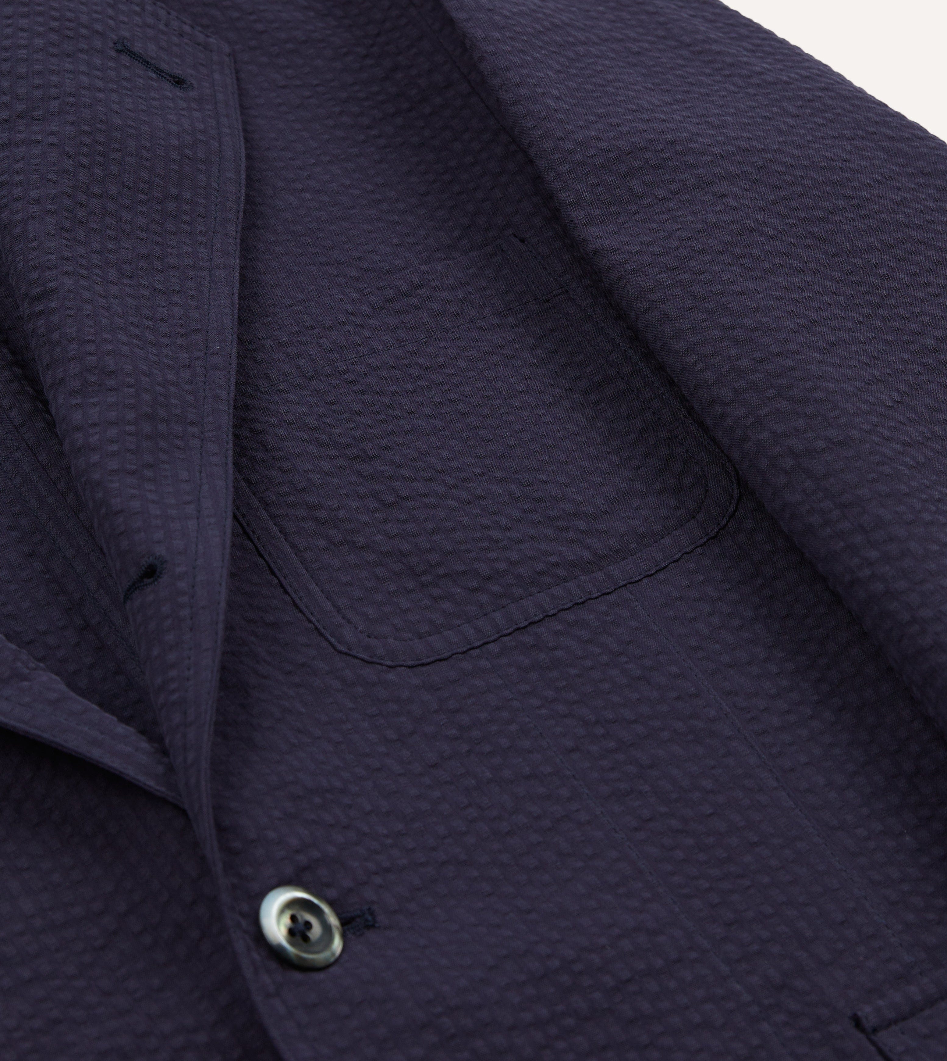 Navy Seersucker Games Blazer Mk. I - Image 5