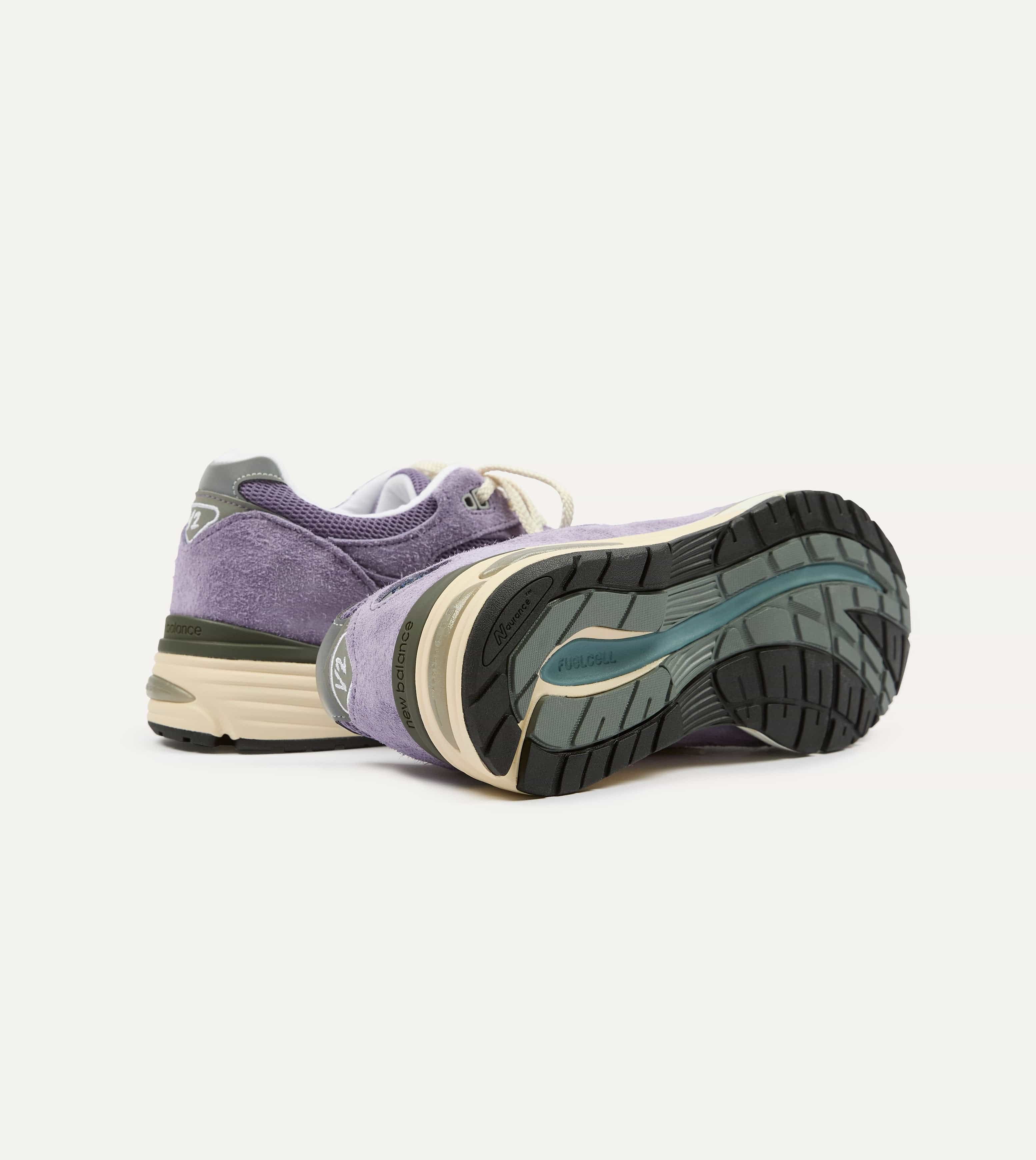 New Balance Purple Sage 'Grounded Pastels' Made in UK 991v2 Trainers - Image 2