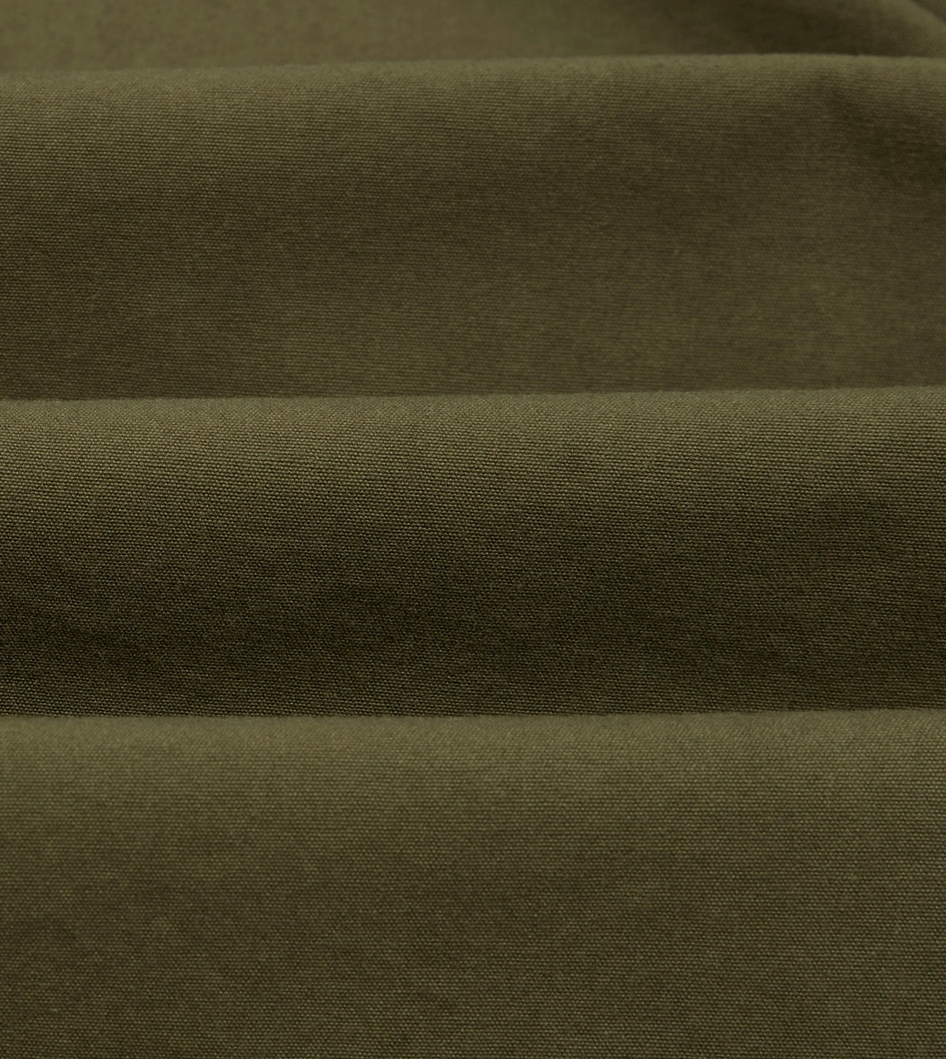 Olive and Navy Reversible Cotton Blouson Jacket - Image 4