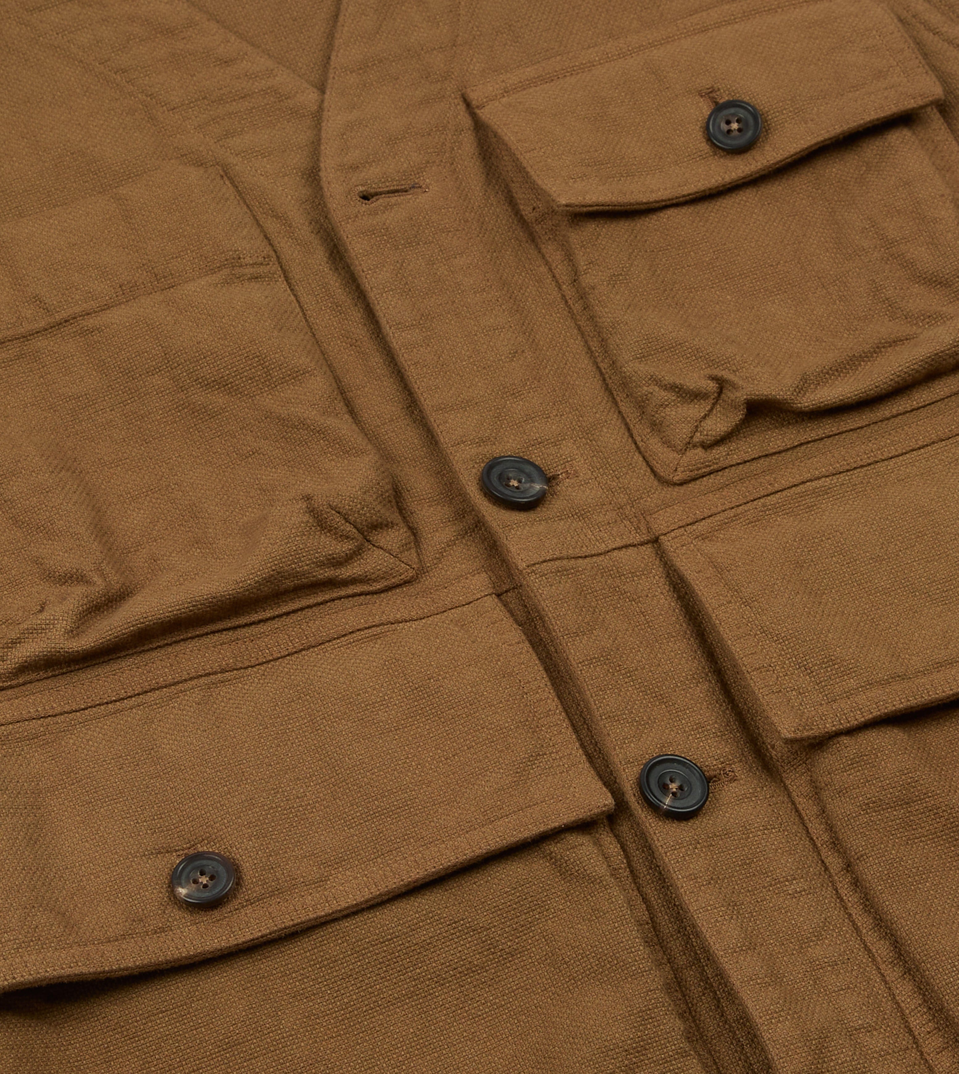 Tobacco Cotton Utility Vest - Image 8