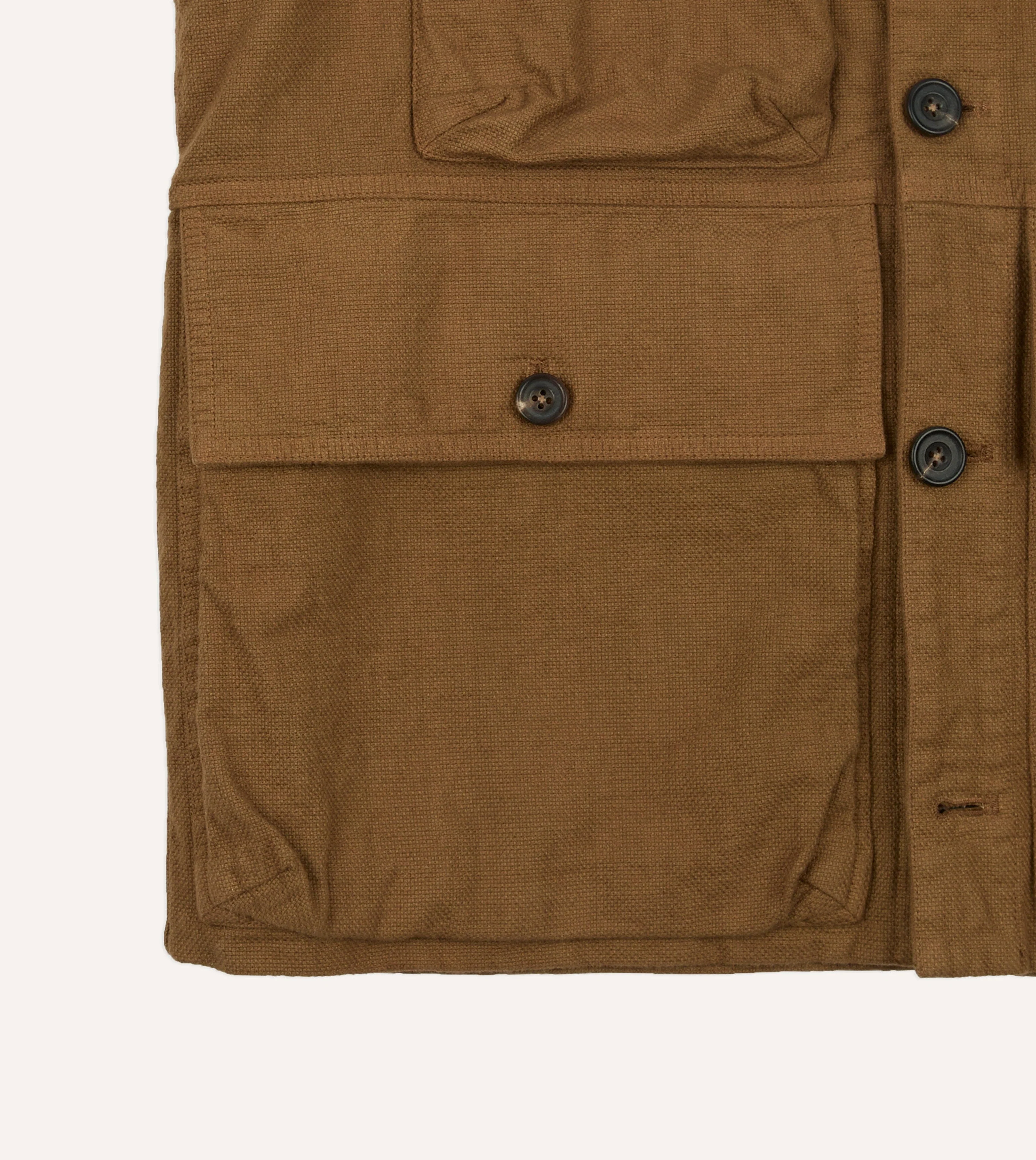 Tobacco Cotton Utility Vest - Image 9