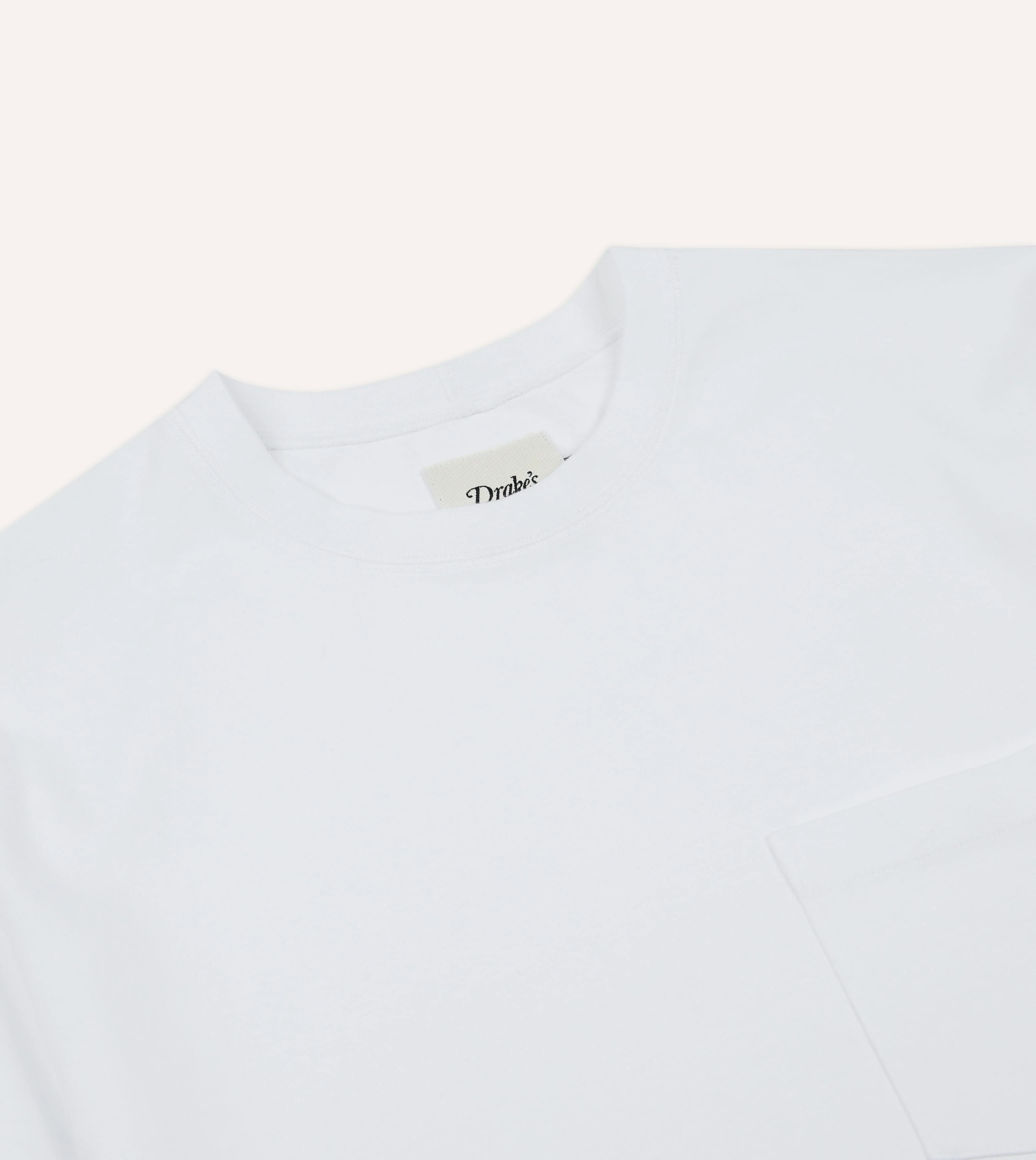 White Printed Stripe Hiking T-Shirt - Image 3